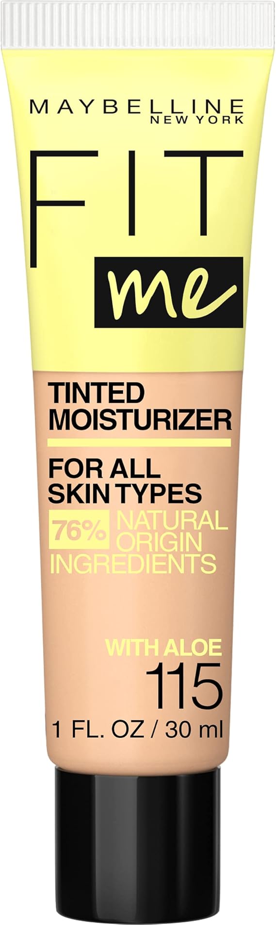 BASE Maybelline Moisturizer Cobertura Natural Fit Me Tinted