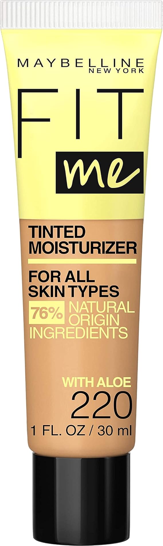 BASE Maybelline Moisturizer Cobertura Natural Fit Me Tinted