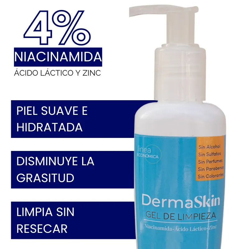 GEL LIMPIADOR DERMA SKIN 140ML
