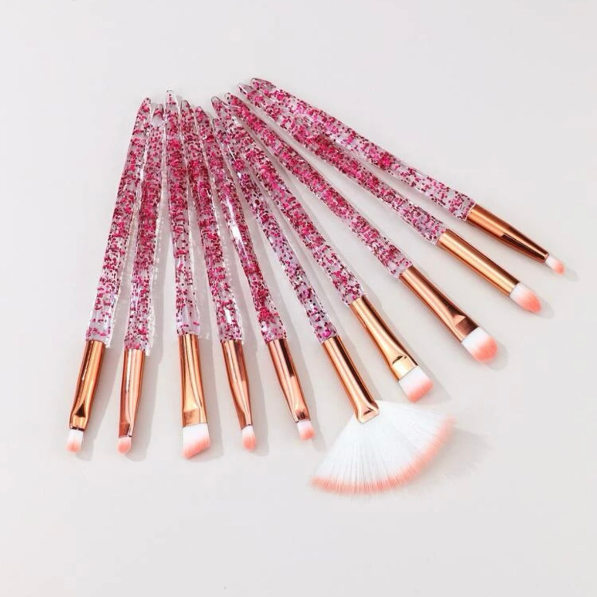 SET DE BROCHAS FUCSIA