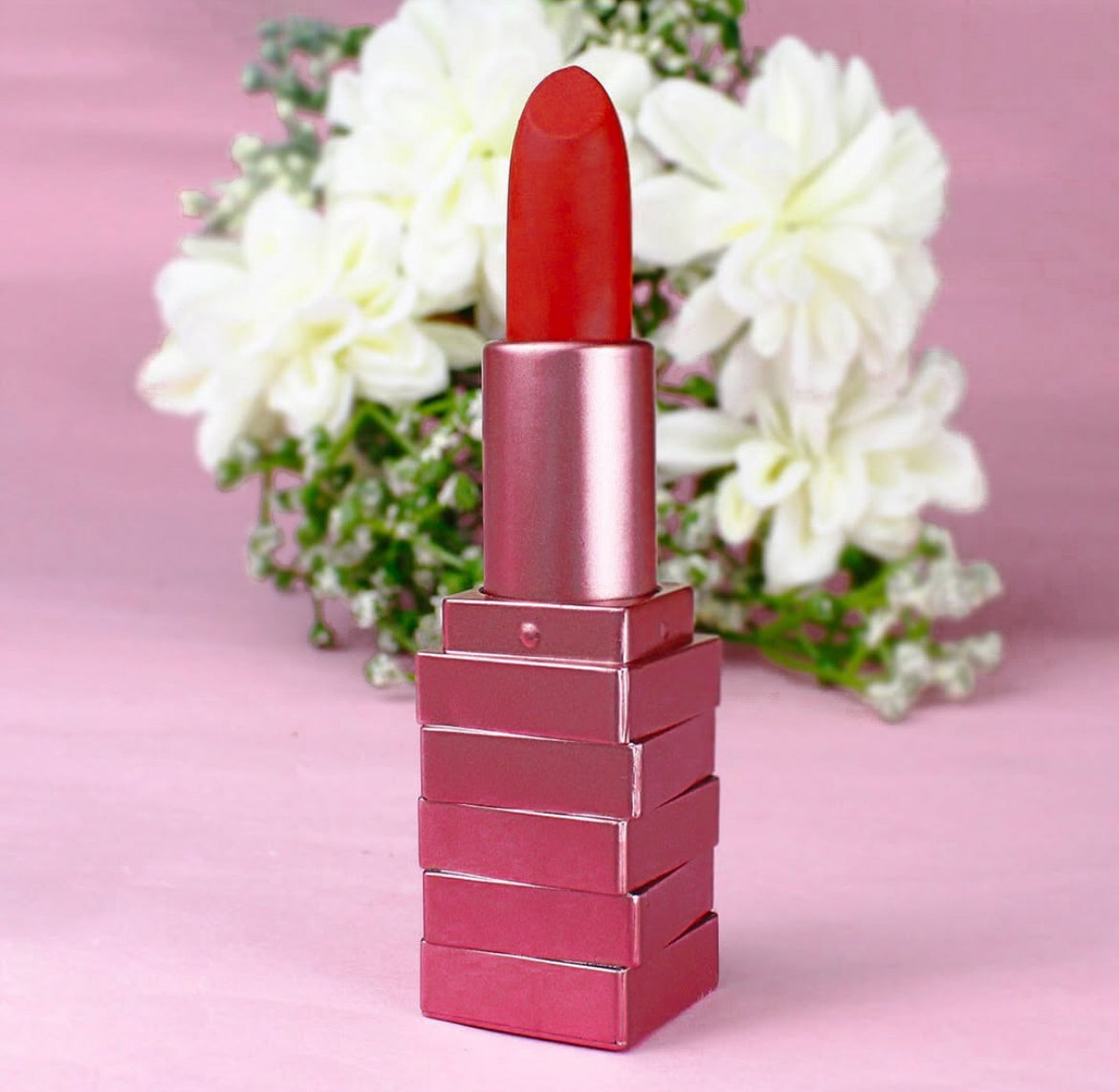 LABIAL EN BARRA D HERMOSA ROJO