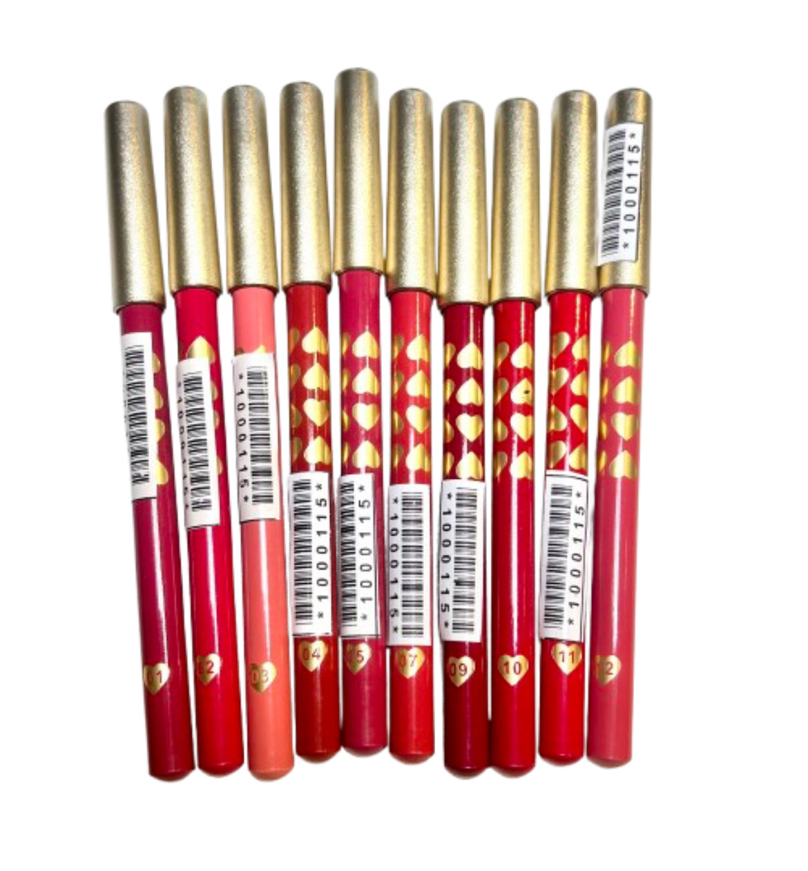 LÁPICES DELINEADORES DE LABIOS KISS BEAUTY