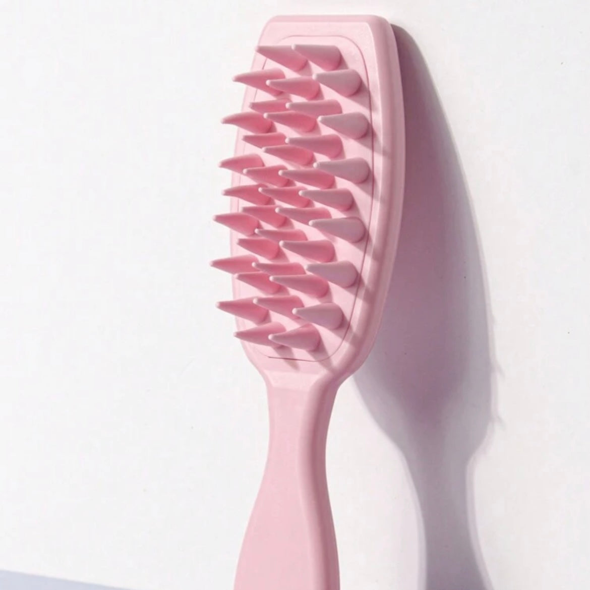 Cepillo de silicona para limpieza de cabello