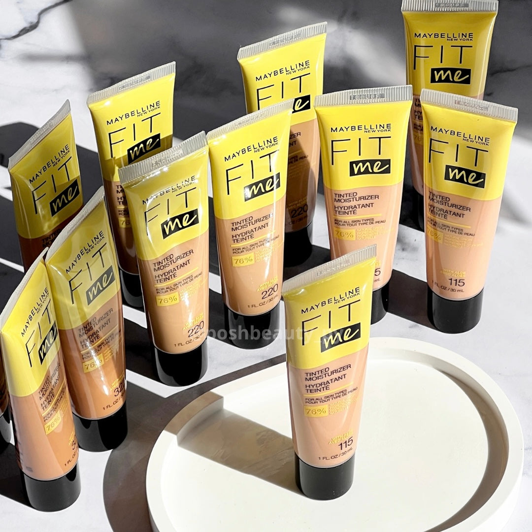 BASE Maybelline Moisturizer Cobertura Natural Fit Me Tinted