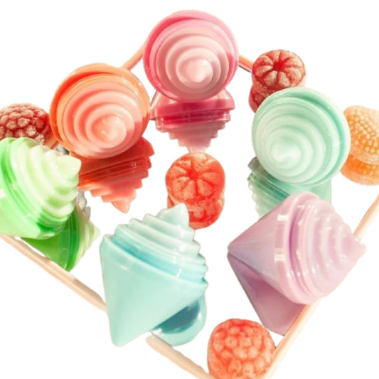 BÁLSAMO FRUTAL CON FORMA DE HELADO