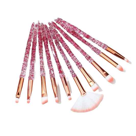 SET DE BROCHAS FUCSIA