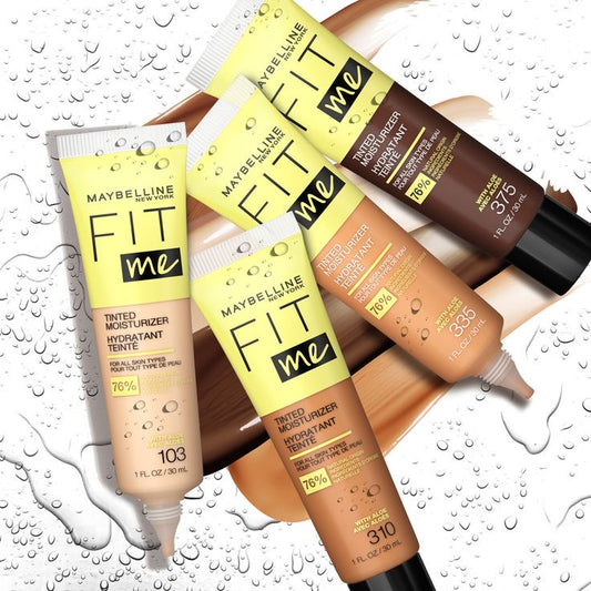 BASE Maybelline Moisturizer Cobertura Natural Fit Me Tinted