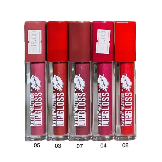 LIP GLOSS KARITÉ CON GLITTER