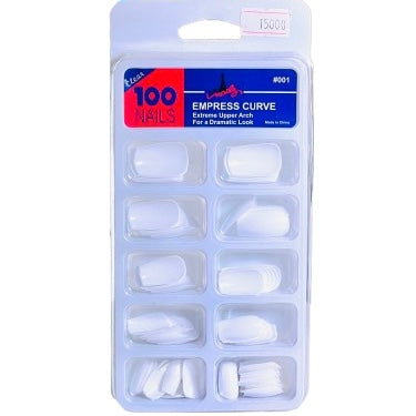 KIT DE 100 UÑAS POSTIZAS