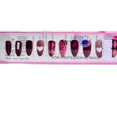 SET DE UÑAS POSTIZAS