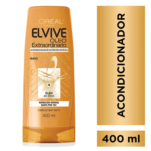 ACONDICIONADOR ELVIVE ÓLEO EXTRAORDINARIO 400 ml